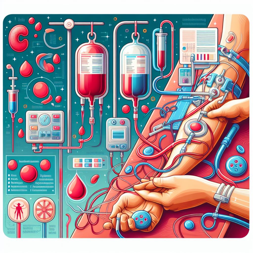 Blood Purification Ilustration